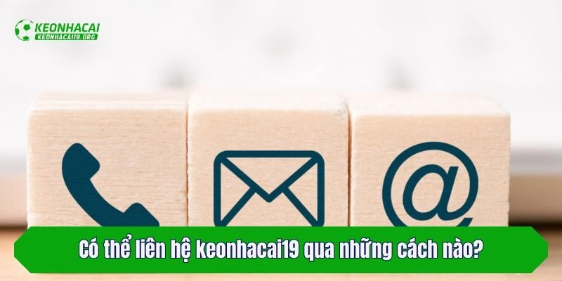 Có thể liên hệ keonhacai19 qua những cách nào?